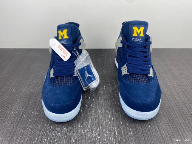 Rep Husky 4 Michigan Jordan (PE) Retro Air AJ4-1036660 0707